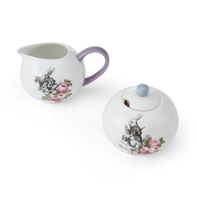 Sugar Bowl & Creamer Set