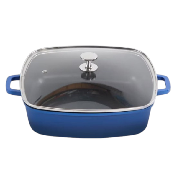 Casserole Pot With Lid, Square
