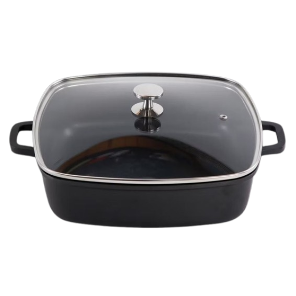 Casserole Pot With Lid, Square